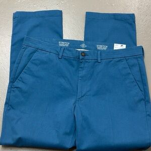 NEW! Men’s Mutual Weave Blue Chino Stretch Pants